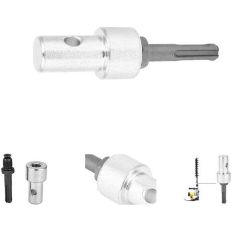 Excellent adaptateur de tarière de terre, tarière professionnelle, adaptateur de maçonnerie en métal, (1/5)