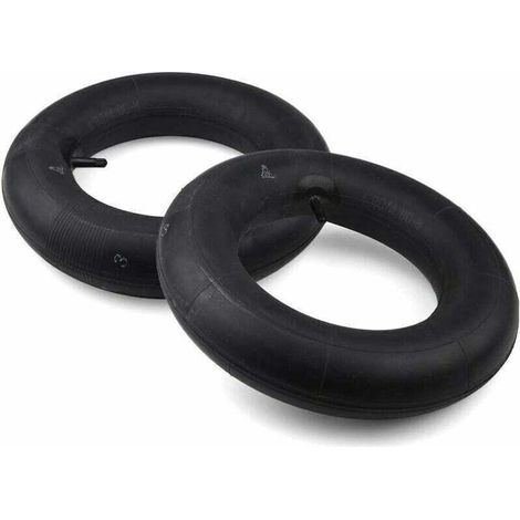 Camere d'aria da 4,80/4,00-8", 2 pezzi (valvola dritta) - Per carriola/tosaerba/soffiatore/generatore - Resistenti all'usura - Per appassionati del fai da te e giardinieri -Crezuo
