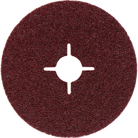 Metabo Fiberscheibe 180 mm P 24, Normalkorund, Stahl, NE-Metalle (624103000) (1/3)