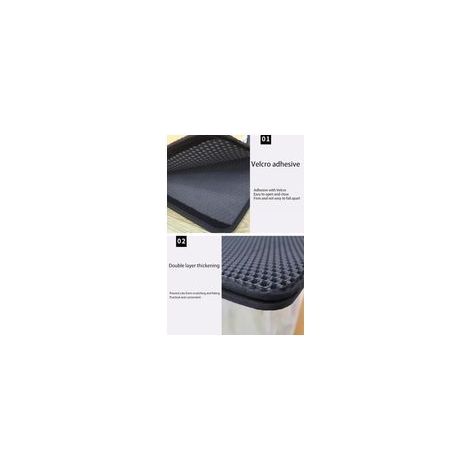 Tapis de sol sanitaire double couche 45 x 60 cm, imperméable, filtre à sable résistant (1/4)
