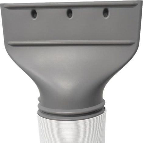 Fensteradapter für Klimaanlagen-Abluftschlauch, 13/15 cm tragbarer Klimaanlagen-Abluftschlauch, mobile Klimaanlagendüse, für Fenster und Türen, Belüftungsset (1/5)