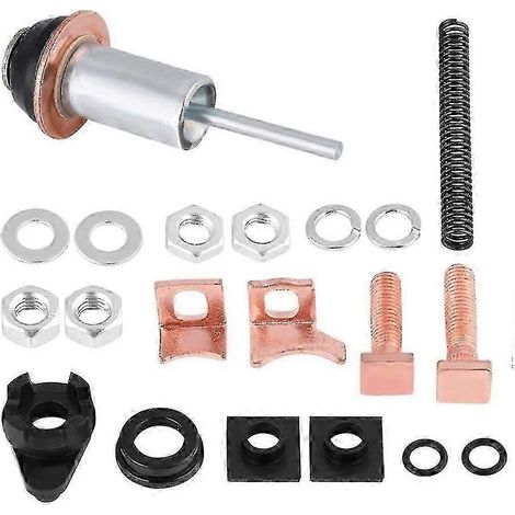 Compatible avec le kit de réparation du démarreur et le kit de réparation de l'électrovanne du démarreur pour moteurs diesel 2,5. (1/5)