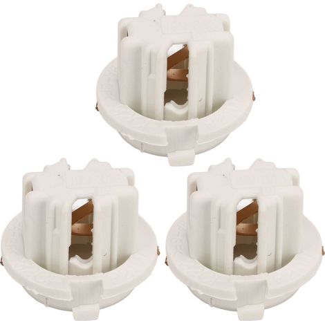 de 3 supports de feux arrière stop blancs structure compacte (1/5)