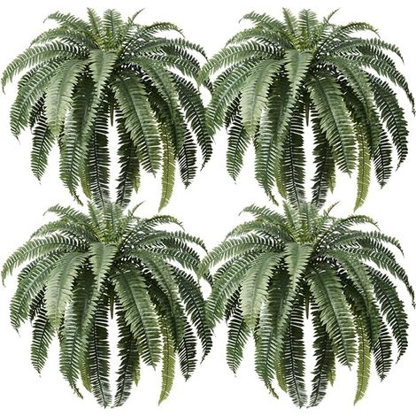 Felce Artificiale Bostoniensis 120x80 cm Set 4 Pezzi (1/5)
