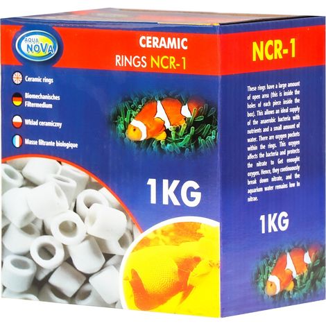 Cartuccia filtrante in ceramica per acquario biologico, purifica l'acqua, 1 kg (1/5)