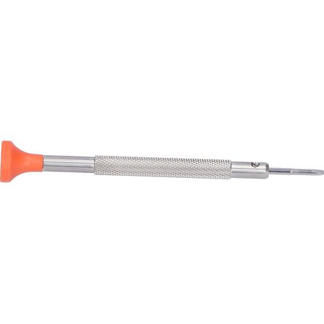 Tournevis fente précis portable outil réparation montre 1,8mm/0,07in lot outils horlogerie (1/5)