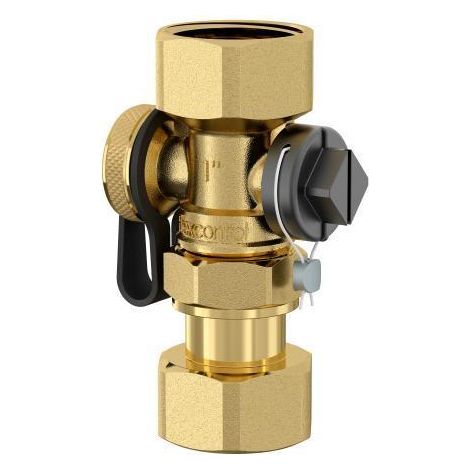 Flamco Kappenventil FlexControl Rp3/4, G3/4 F zu Revisionszwecken, 28920