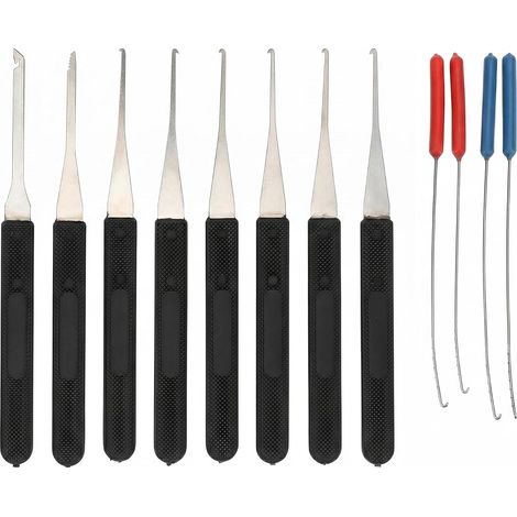 12 pièces Kit Extracteur de Clés Cassées, Outils Extracteur Clés Cassées Retrait de Clé Coincée 0, 2 à 0 (1/5)