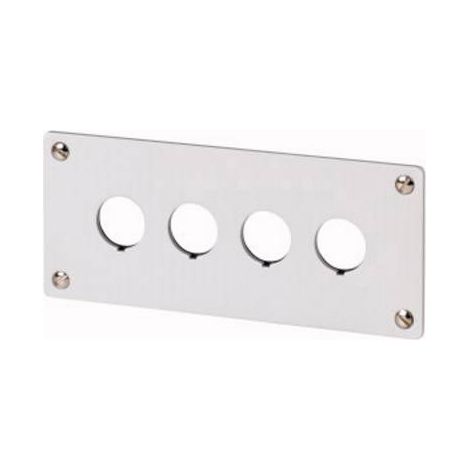 Eaton M22-E4 Cadre de montage 4 emplacements (Ø x H) 22 mm x 72 mm gris 1 pc(s) (1/2)