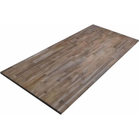 TrendLine Leimholz Akazie 1200 x 600 x 18 mm geölt Holz Platte Leimholzplatte (1/2)