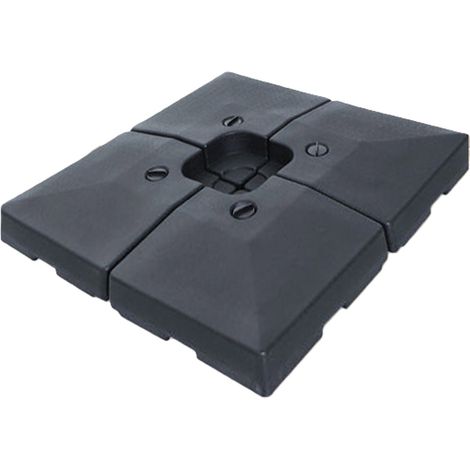 Piastrelle per ombrellone in hdpe x4 DALLES