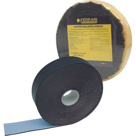 Banda de caucho para aislamiento térmico banda de caucho para aislamiento térmico h50mmx15m sp.3mm