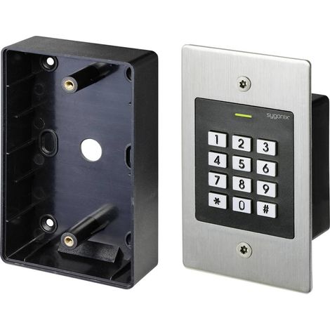 Sygonix SY-4760956 Tastiera numerica con RFID Da incasso 12 V/DC, 18 V/DC IP66