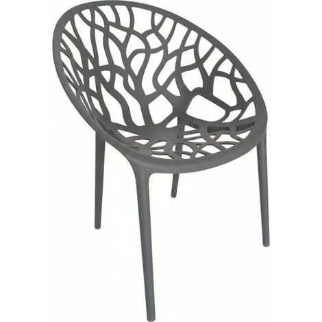 Sillas Jardín - Silla Nido Basic - Gris oscuro (1/5)