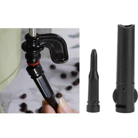 Tube à vapeur pour mousse de lait dense, bec verseur en plastique alimentaire pour machines à café EC331 EC0311, système cappuccino.