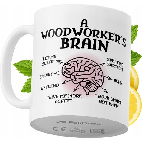 Lustige Kaffeetasse mit witzigem Textdesign für Holzarbeiter – ideal für Geburtstage, Namenstage und Feiertage. Hochwertige Tasse für besondere Anlässe, ob zu Hause, im Büro oder bei der Arbeit. Farbe (1/5)