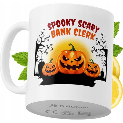 Taza de café/té divertida y humorística para empleados de banco. Taza con diseño gráfico y texto gracioso para cumpleaños, santos y días festivos. Taza premium para ocasiones especiales en casa, la of (1/5)