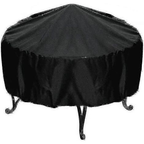 Housse de barbecue ronde 122 x 45 cm, imperméable et résistante, pour barbecue à charbon. (1/5)