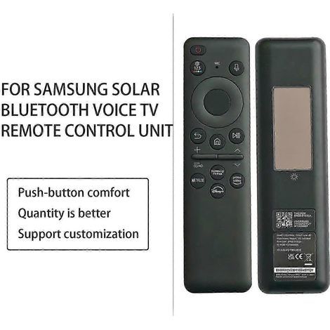 Télécommande vocale rechargeable à cellule solaire Samsung TM2360E (BN59-01432A)
