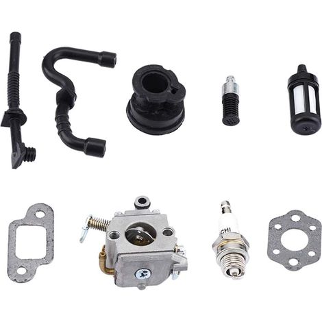 Carburetor for MS170 MS180 017 018 Chainsaw with Filter Plug Gaskets and Hoses, to Replace the Old Broken Part (1/5)