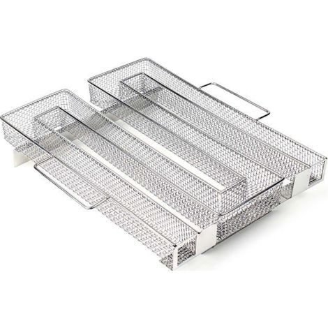 Wiltec Générateur de fumée froide 22,5x21,5x5cm avec serpentin pour fumoir