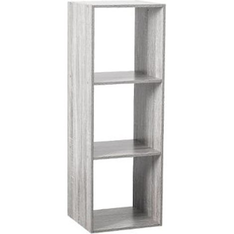 Étagère 3 Cases "Mix N Modul" 34cm Gris
