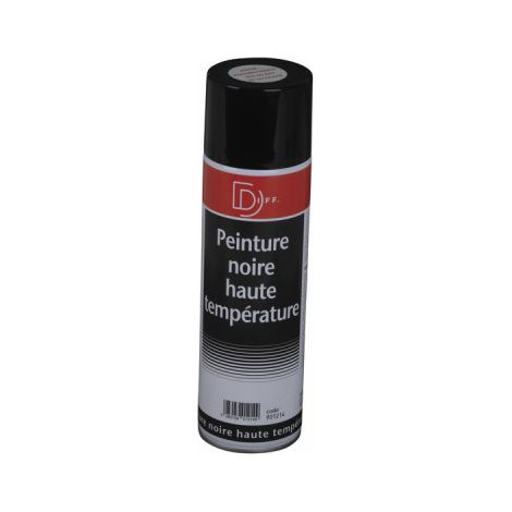 Peinture noire mat haute température - ISOCLEAR