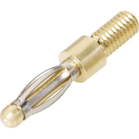 Schnepp EFK 2400 Büschelstecker Stecker, Einbau vertikal Stift-Ø: 2.4 mm Silber 1 St.