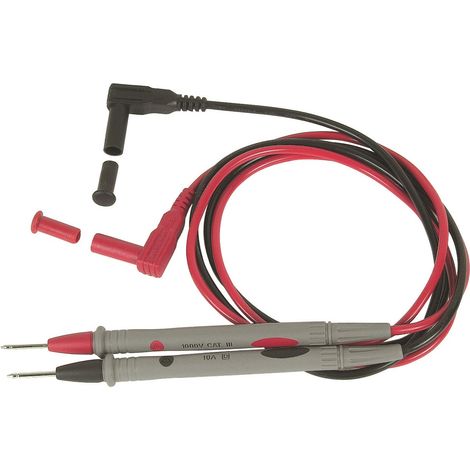 TOPCAR - Jeu de cordons 1m p/multimètre - 09224 - Ce produit de marque DRAKKAR est neuf. (1/3)