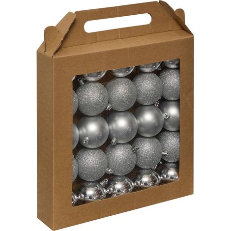 Bdn 60mm x 25 jokli argento - Feeric lights & christmas (1/5)