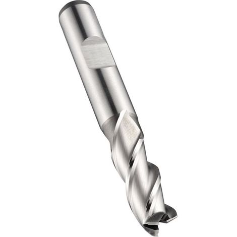 Fraise C336 DIN 844 K D.12mm Coupe-L.26mm HSS-E-PM Brut 40 degrés Z.3 DO (1/2)