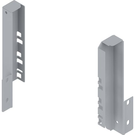 BLUM TANDEMBOX antaro Rückwandhalter Spüle Höhe C, Weißaluminium RAL 9006 (1/2)