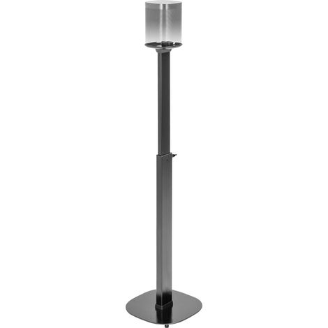 Pied Enceinte LH073 Support Optimal pour Son Surround Gestion des Câbles Intégrée Base Stable 1er Set Noir (1/5)