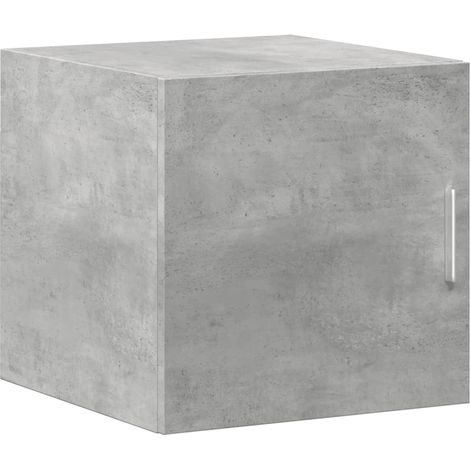 Maison Exclusive - Mobile a Parete Grigio Cemento 40x42,5x40 cm Legno Multistrato