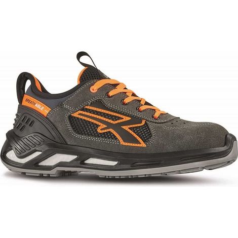 Scarpe UPower Red 360 - Ryder S1P Grigio/Arancione 37