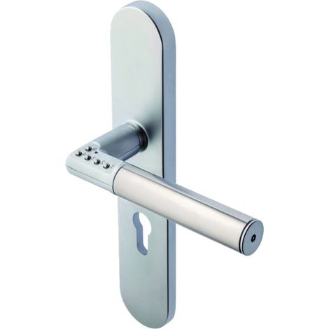 Vachette CODE HANDLE cerradura con código cromada seguridad avanzada