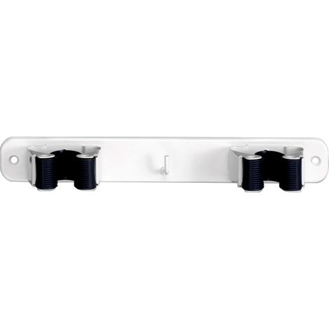 GANCIO PORTASCOPA INOFIX 2 POSTI- 6,0 pz