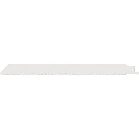 Bosch – Lame de scie sabre bimétallique 225mm pour palettes – Pas moyen 2,5mm – Boite de 200 lames – Capacité de coupe 175mm – 2608658659