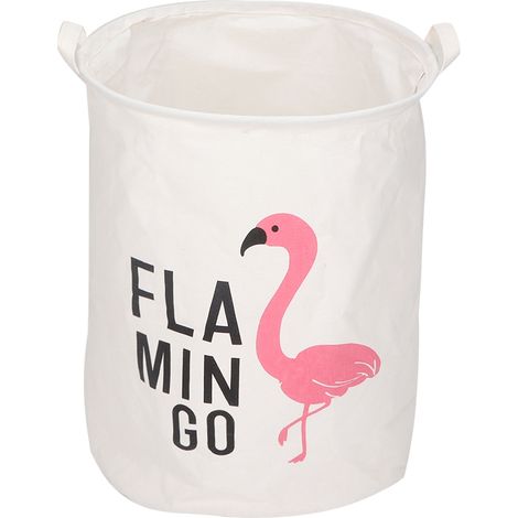 Panier À Linge Pliable En Coton Et Lin - Rangement Jouets Et Vêtements - Avec Poignées Latérales - Grand Capacité - 1 Pièce (1/5)