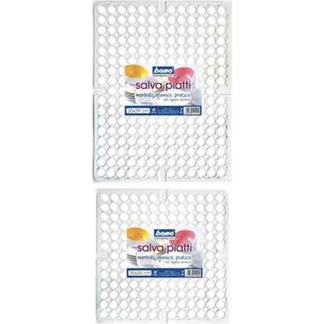 GRIGLIA COPRI LAVELLO 30x30 cm - Colore Bianco
