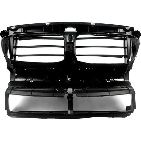 Conducto de aire del radiador delantero, material ABS duradero, instalación mediante clips, compatible con modelos BMW F10. (1/2)