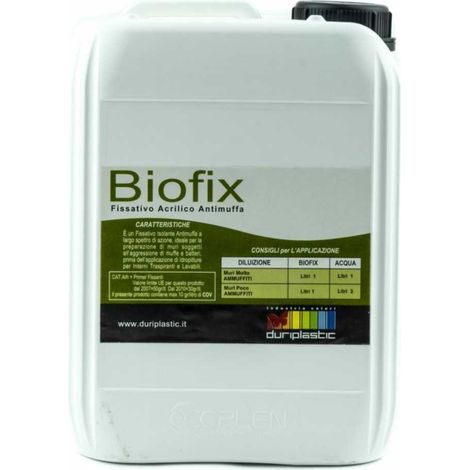 Biofix primer fissativo antimuffa antialga litri 1 trasparente