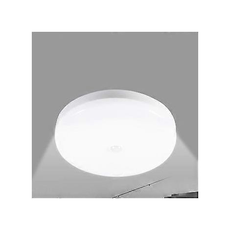 Plafonnier LED Dia. 22cm 12W 2835SMD innen/außen mit Bewegungsmelder 6500K weiß