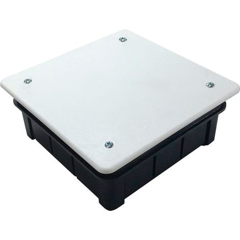 CAJA DE EMPOTRAR CUADRADA 100x100x45mm CON TORNILLOS SOLERA 362 (1/4)