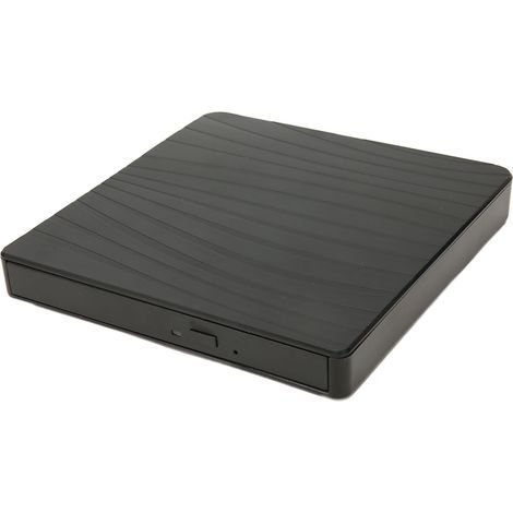 Lecteur DVD Externe USB 3.0 et Type C, Graveur Slim Portable pour CD/DVD, Compatible Windows, Linux, macOS (1/5)