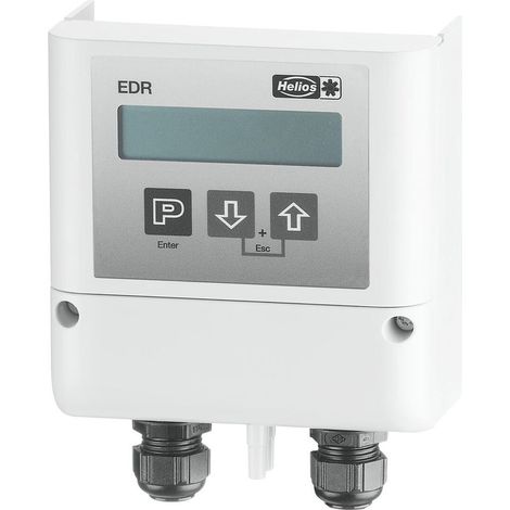 Helios EDR elektrisch Druckregler für EC- und AC-Ventilatoren mit FU 24V / 0-10V, 6mA (1/2)