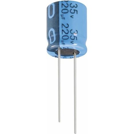 Condensatore elettrolitico Jianghai ECR1VPT471MFF501016 5 mm 470 µF 35 V 20 % (Ø x A) 10 mm x 16 mm 1 pz. radiale