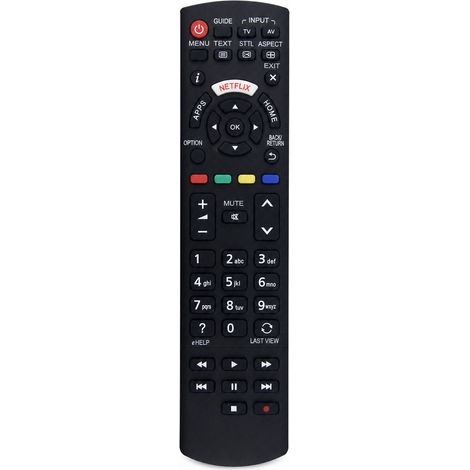 Télécommande TV Compatible avec Panasonic N2QAYB001009 (1/5)