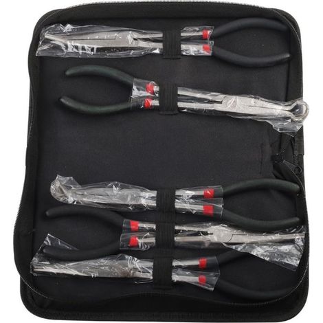 Jeu de pinces multifonctions 11" acier carbone, pour atelier (1/5)