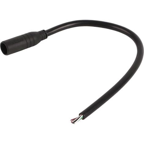 Câble d'extension étanche 202425cm avec connecteur femelle-mâle à 9 broches (1 à 4,5) - Accessoires pour vélos électriques (1/5)